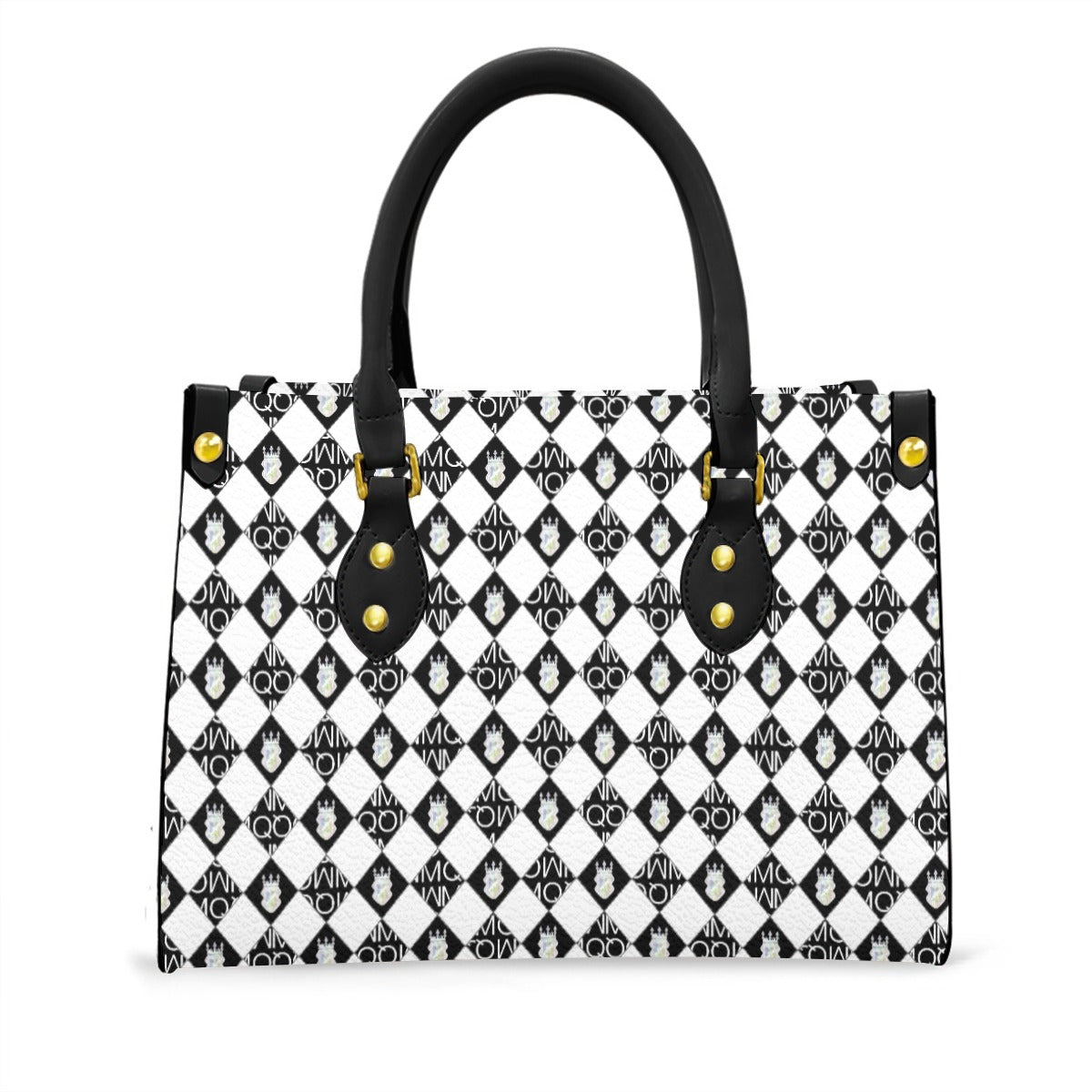 Women's Tote Bag With Black Handle
