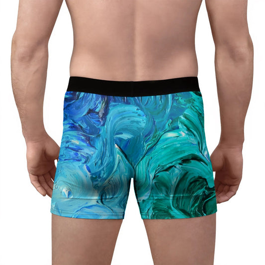 All-Over Print Men's Stretch Boxer Briefs