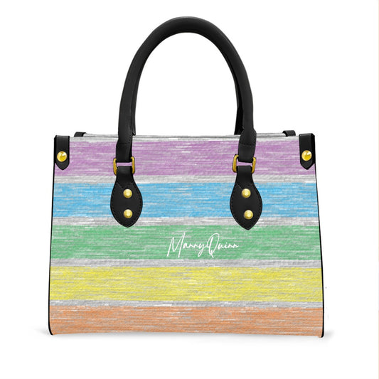 Women's Tote Bag With Black Handle
