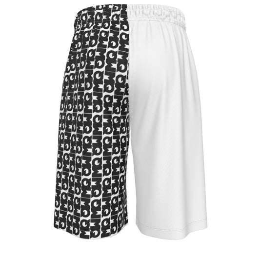 All-Over Print Men's Over-The-Knee Shorts
