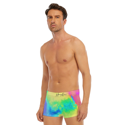 All-Over Print Men's Short Boxer Briefs