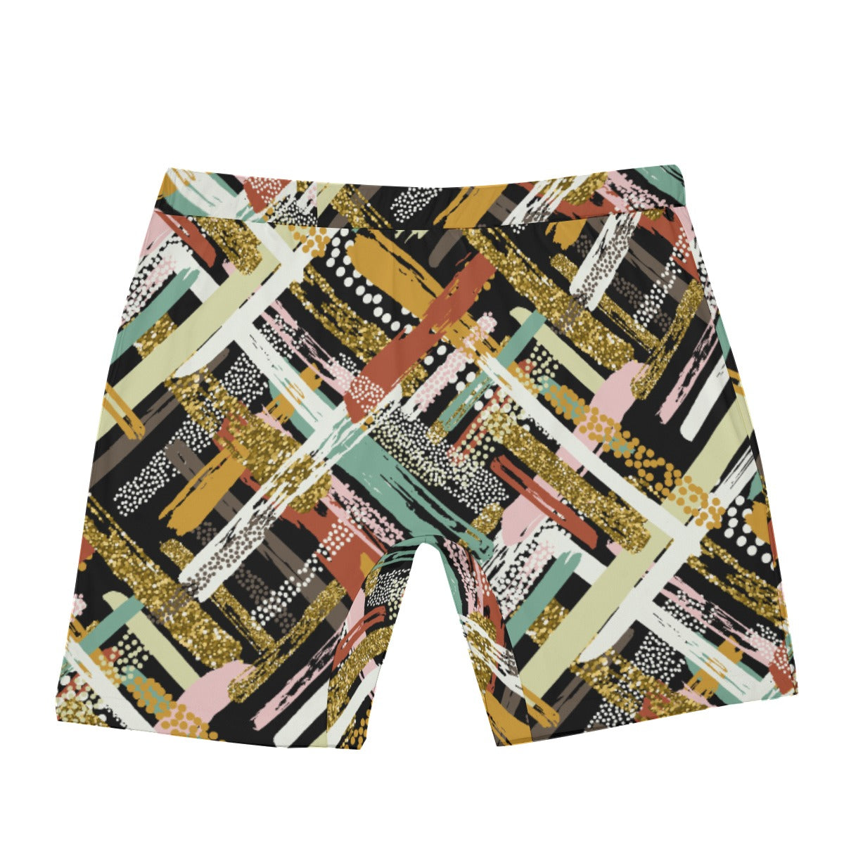 All-Over Print Men's Long Boxer Briefs