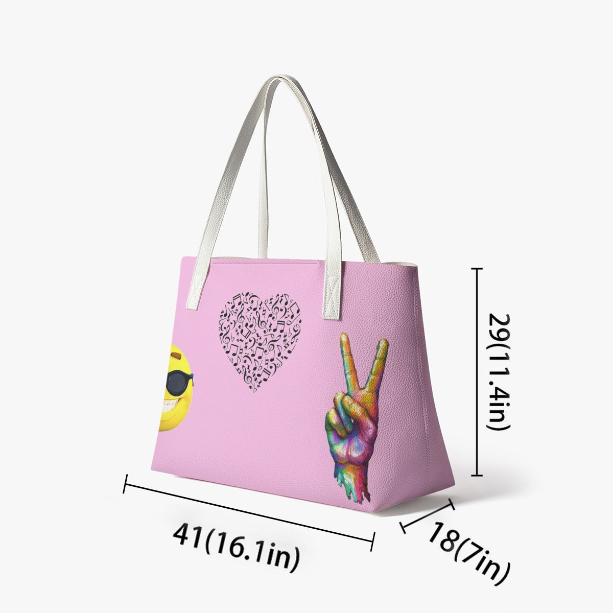 Stylish PU Leather Tote Bag