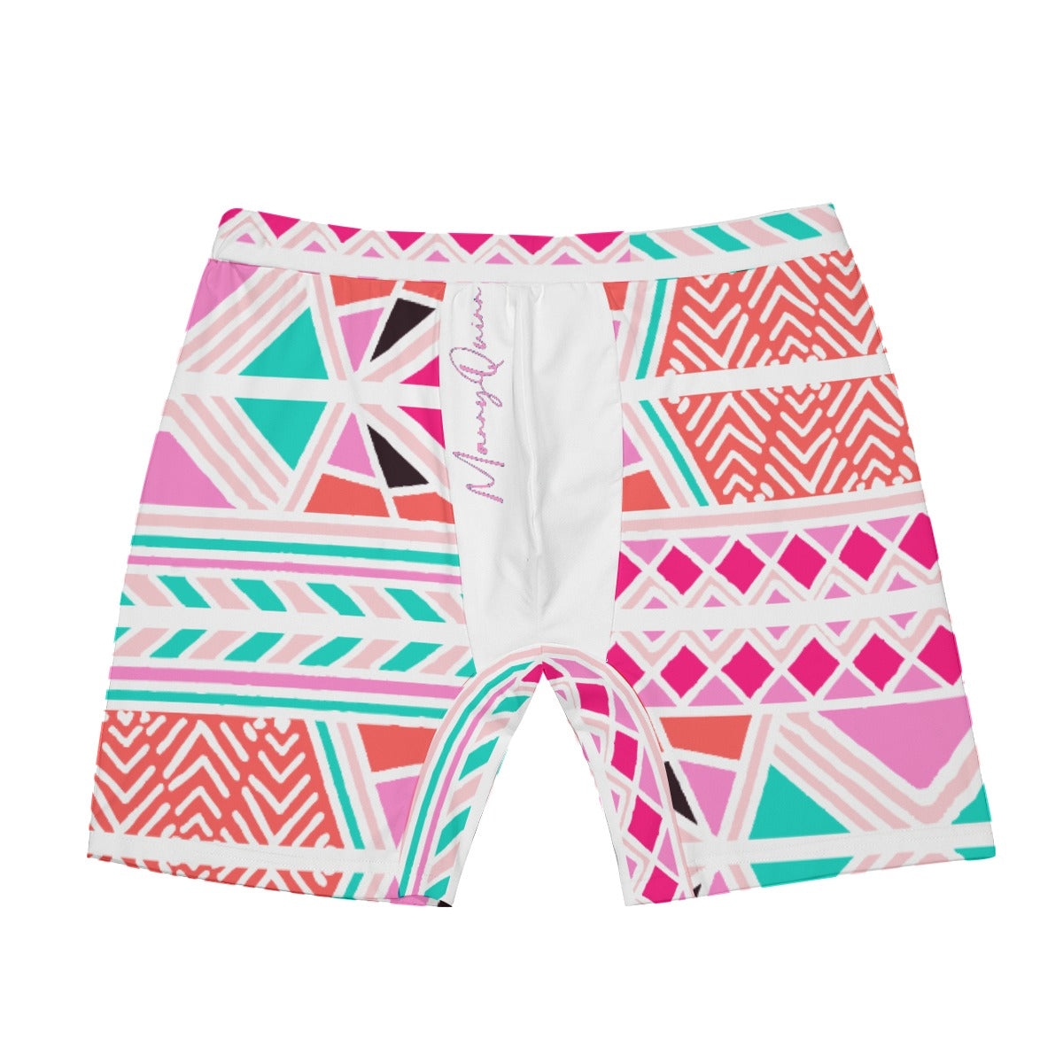 All-Over Print Men's Long Boxer Briefs