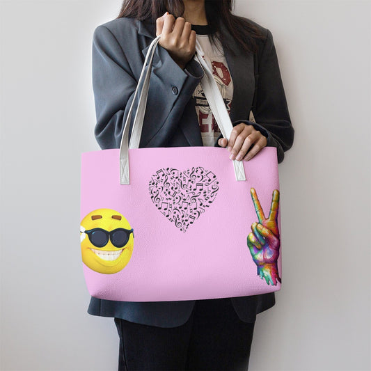 Stylish PU Leather Tote Bag