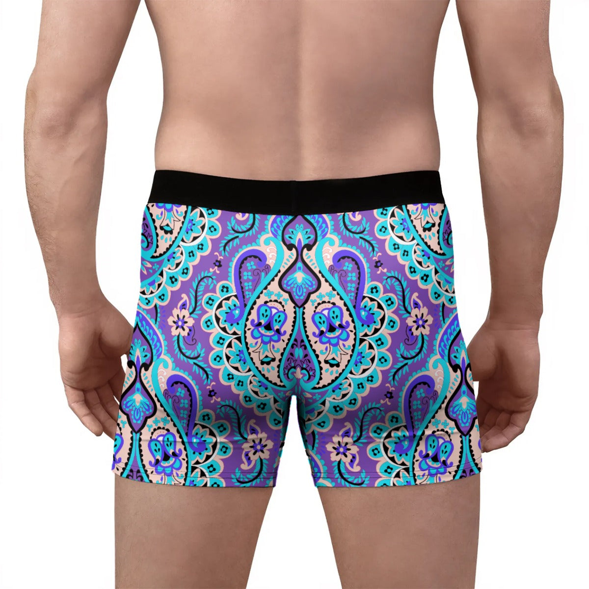 All-Over Print Men's Stretch Boxer Briefs