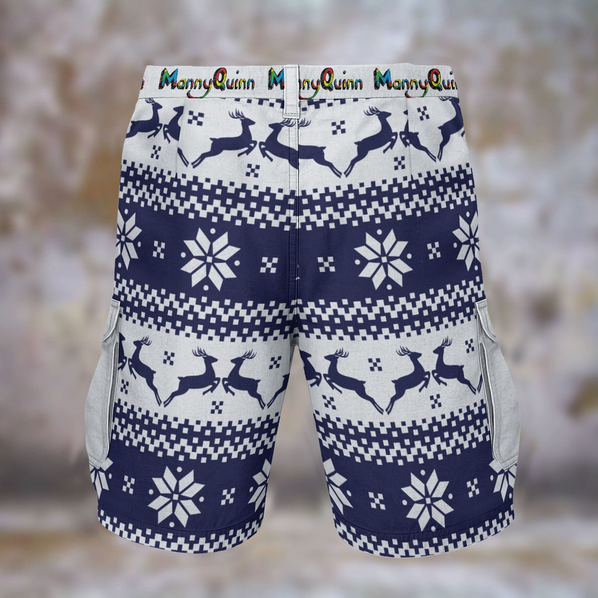 All-Over Print Men's Cargo Shorts