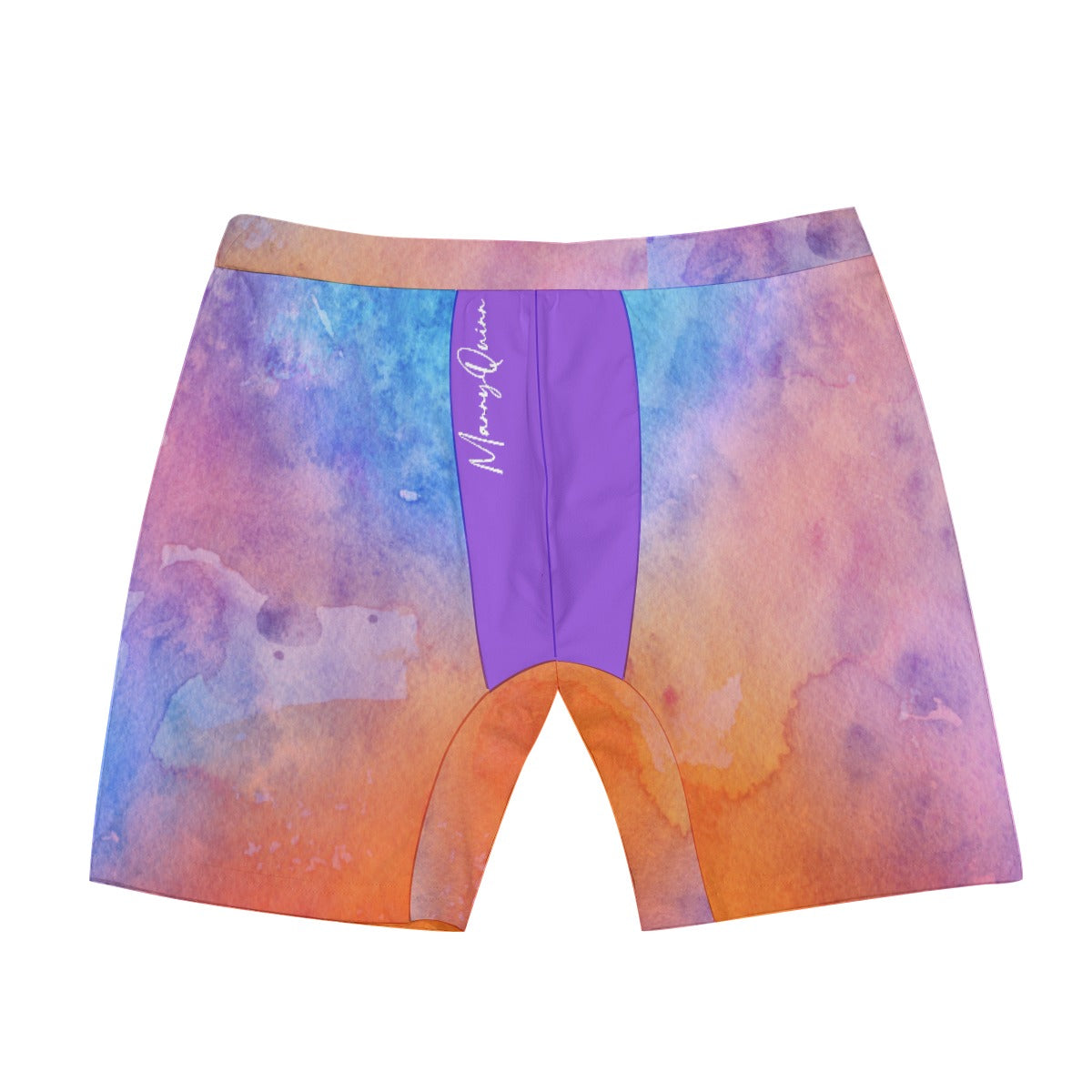 All-Over Print Men's Long Boxer Briefs