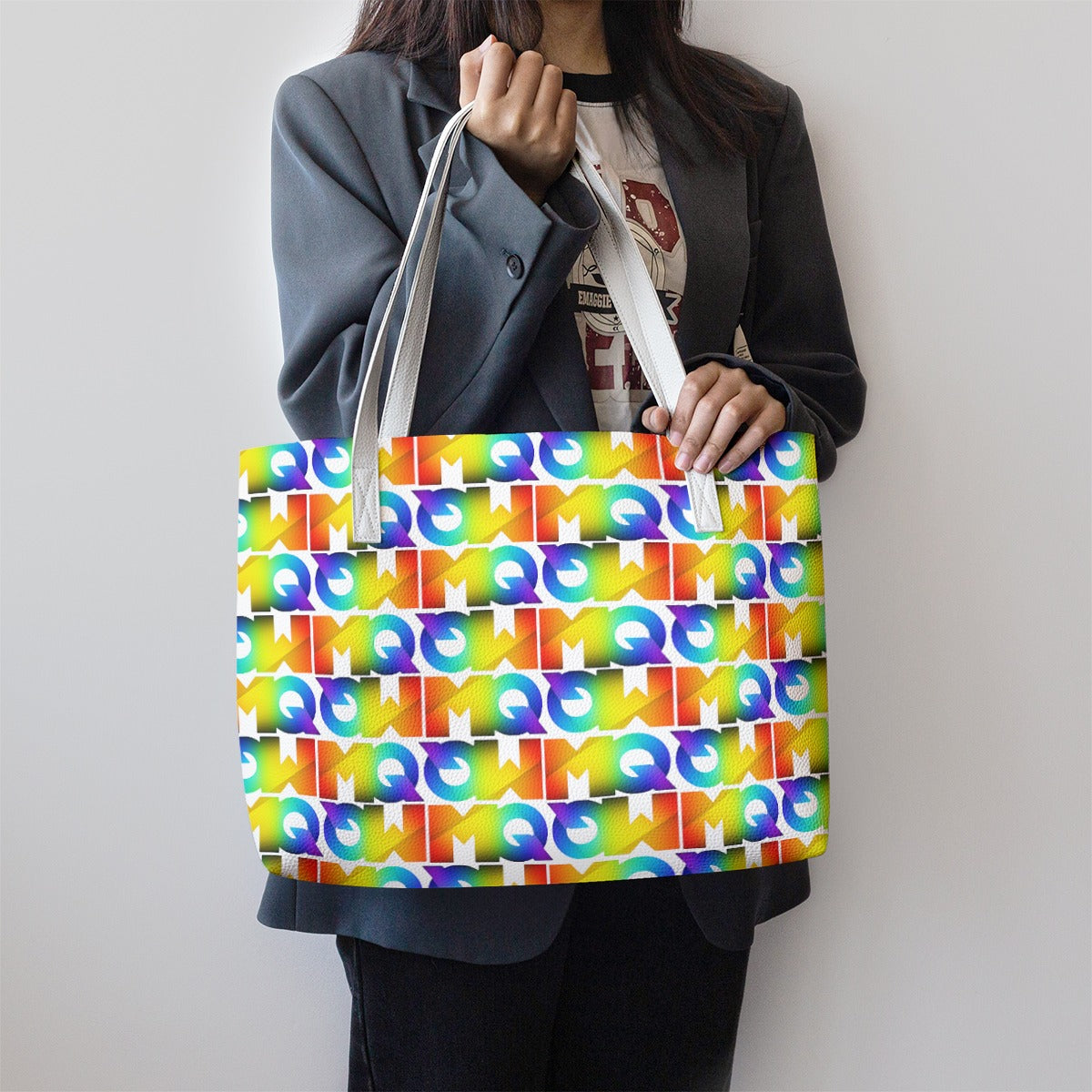 Stylish PU Leather Tote Bag