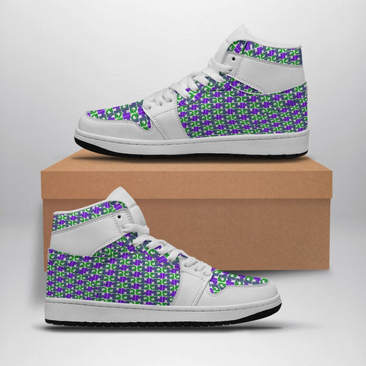 Men's Synthetic Leather Stitching Shoes