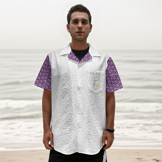 All-Over Print Men's Fashion Short Sleeve Shirt