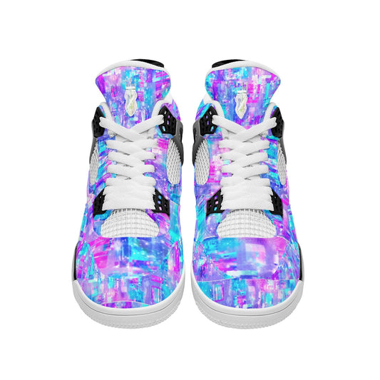 All-Over Print Men's Air Cushion Basketball Shoes