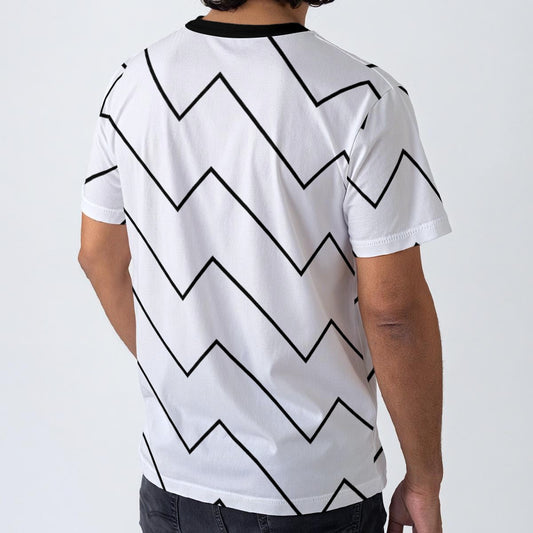 All-Over Print Men's O-Neck T-Shirt | 190GSM Cotton