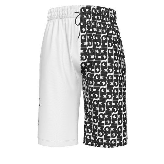 All-Over Print Men's Over-The-Knee Shorts