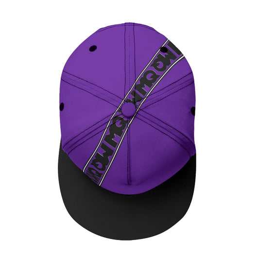 All-Over Print Flat-Brim Baseball Cap With Box