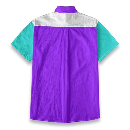 All-Over Print Men's Breathable Cotton Shirt|125GSM