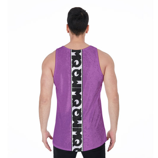 All-Over Print Men's Tank Top | Velvet