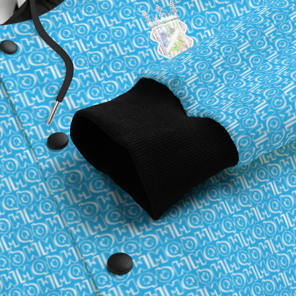 All-Over Print Men's Varsity Jacket