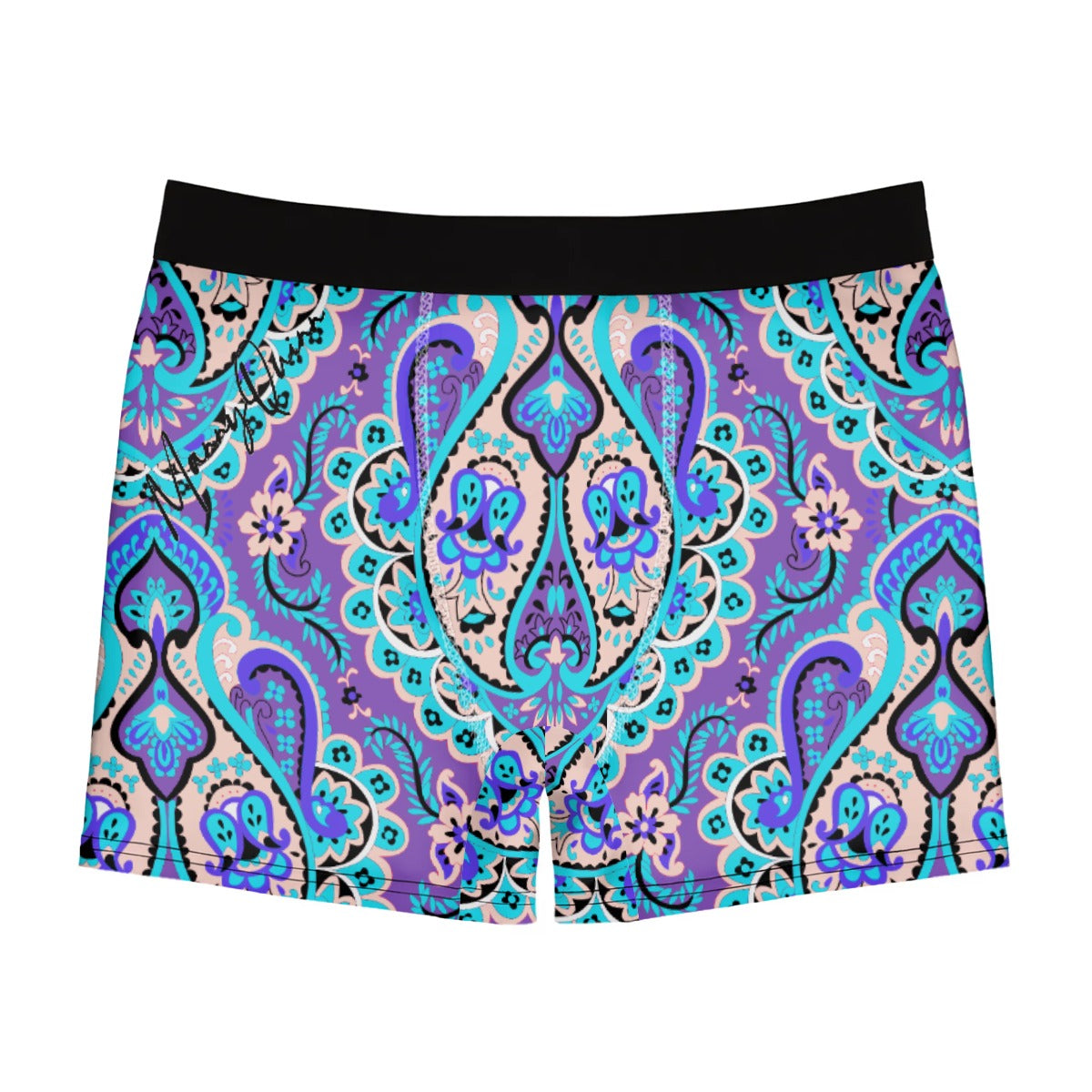 All-Over Print Men's Stretch Boxer Briefs