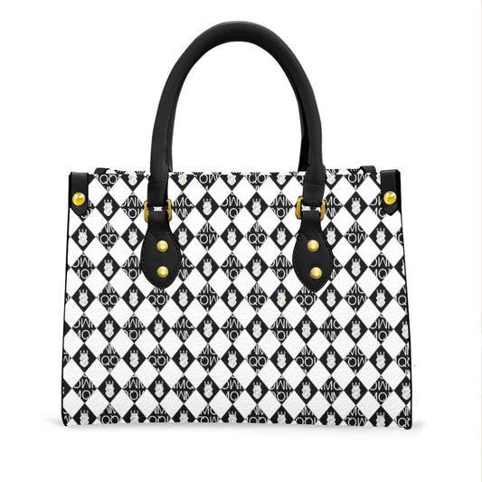 Women's Tote Bag With Black Handle