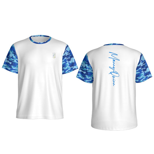 All-Over Print Men's Split Hem Sun Protection T-Shirt