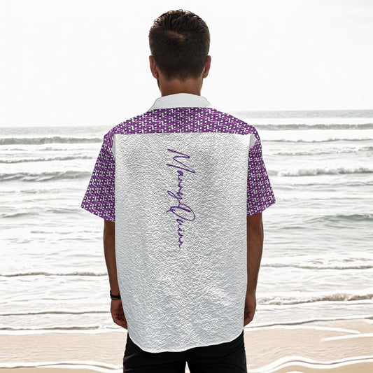 All-Over Print Men's Fashion Short Sleeve Shirt