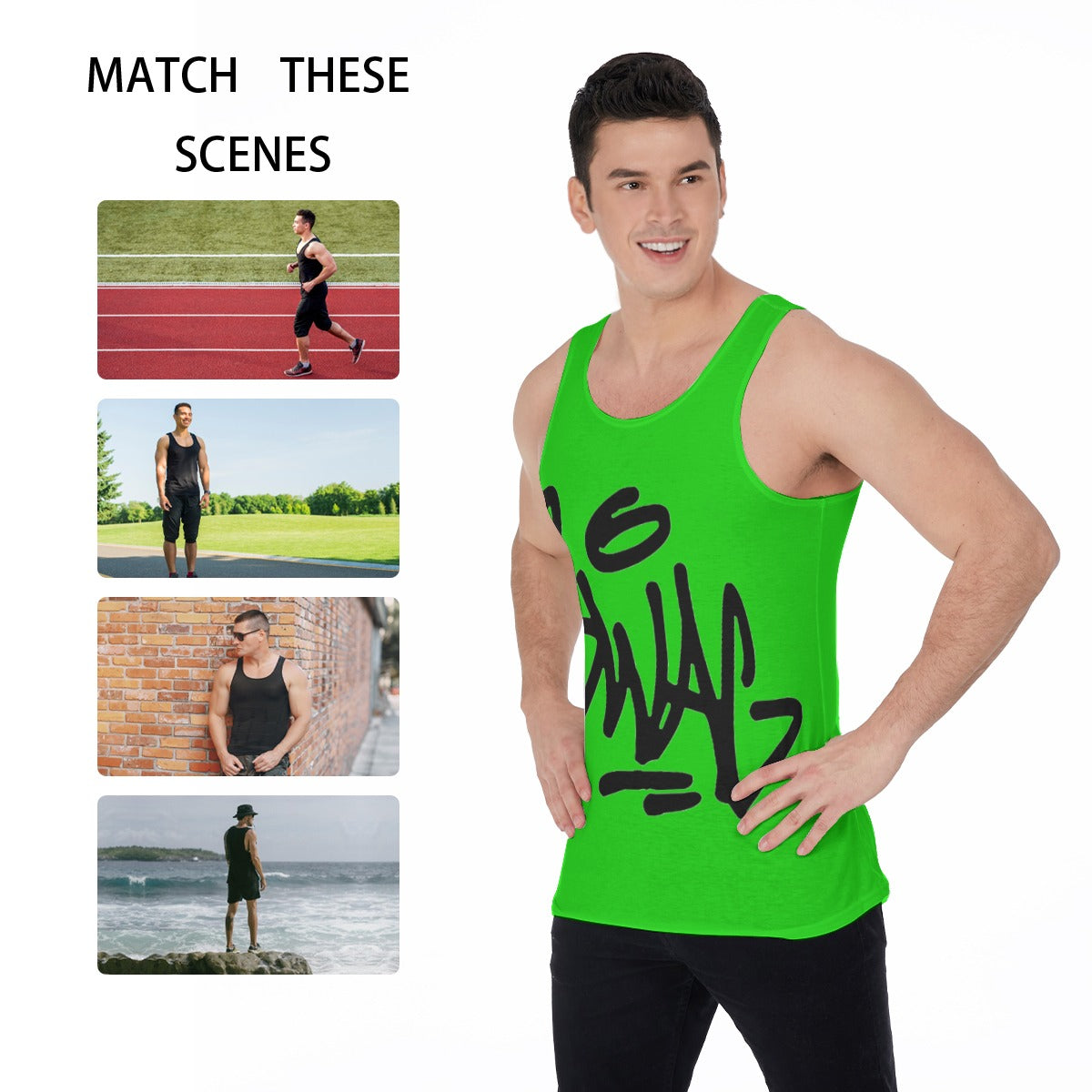 All-Over Print Men's Tank Top