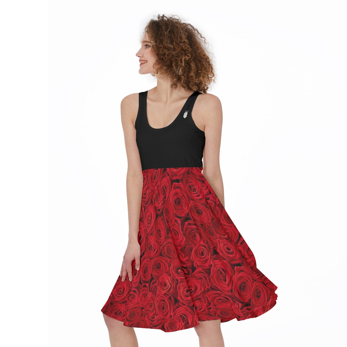All-Over Print Women's Sleeveless Dress