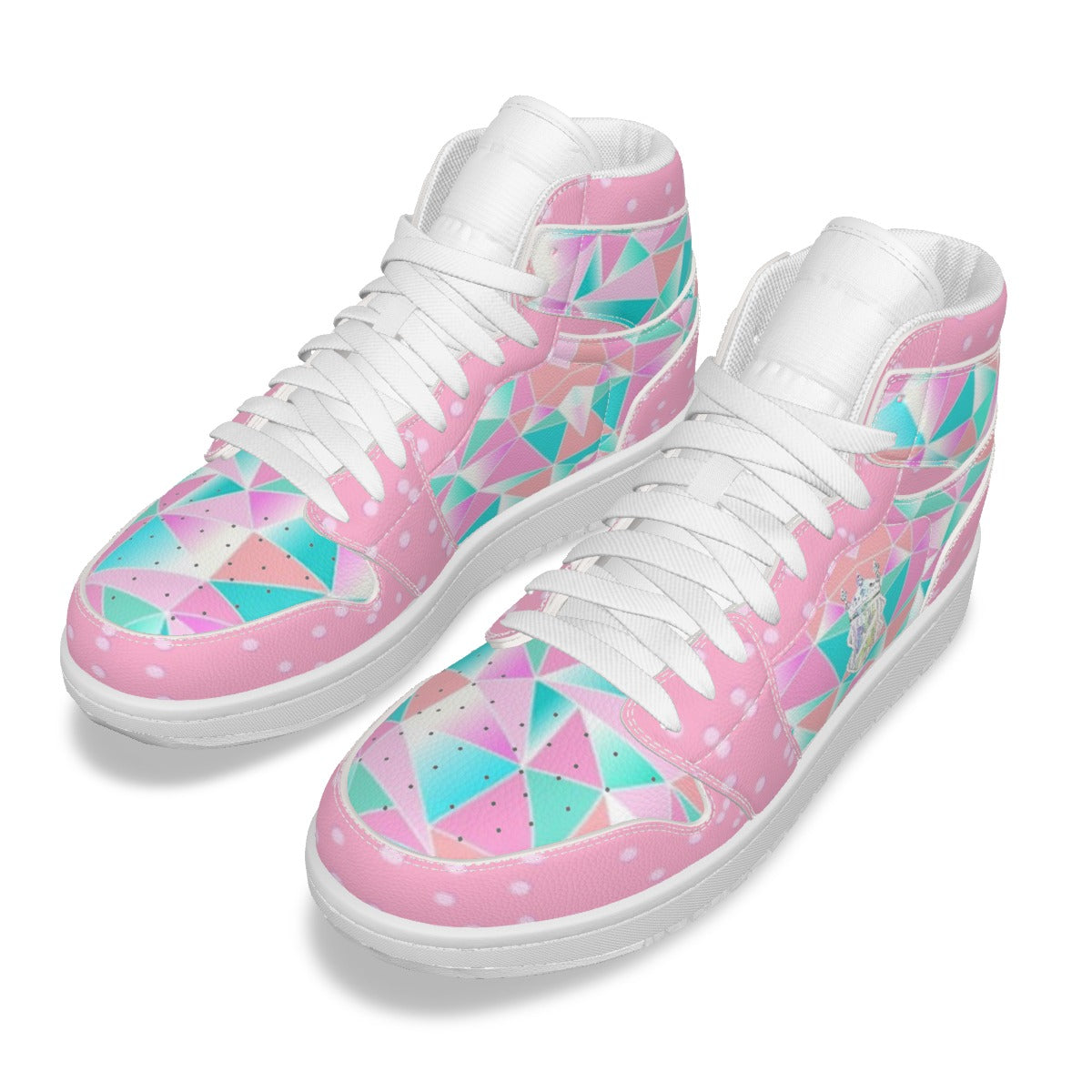 Women's Synthetic Leather Stitching Shoes