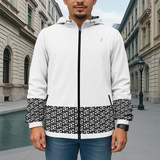 All-Over Print Urban Minimalist Twill Jacket|245GSM Cotton